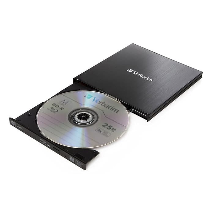

✨BISA COD✨ -Verbatim External Slimline USB 3.0 Blu-ray / BLuray Writer - Blueray