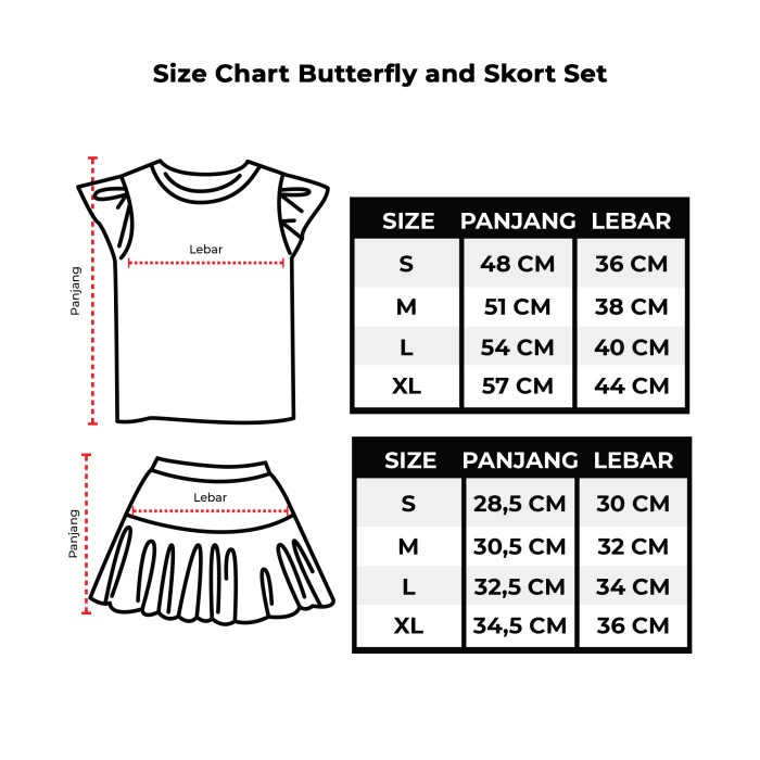 Disney Setelan Anak Perempuan Butterfly &amp; Skort Marie The Cats MAC85