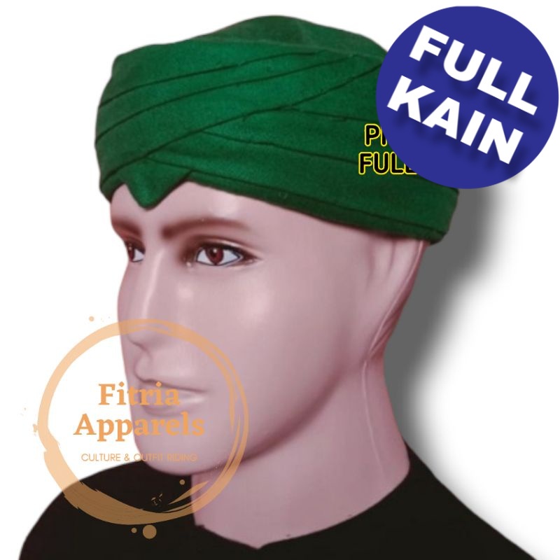 iket Candra sumirat FULL KAIN PRAKTIS model jaya perkasa - udeng khas sunda - bendo- blangkon - iket