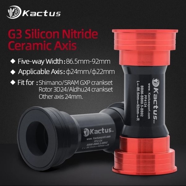Bottom Bracket BB Pressfit Pressfit Ceramic Kactus Sport BB86 PF4124