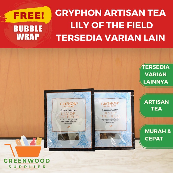 

Gryphon Artisan Tea - Lily Of The Field - 1 Sachet