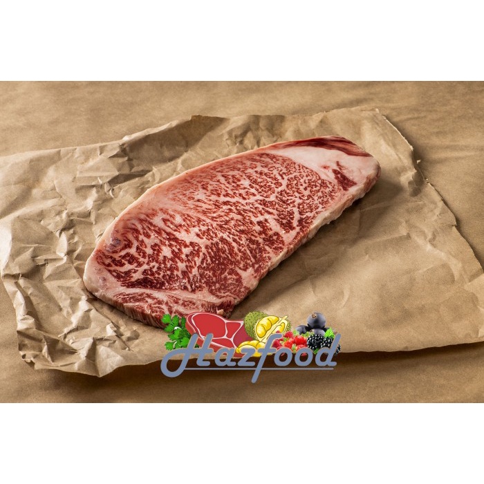 

Ryou Striploin Beef Steak 7 pcs / 160 gram - Premium Beef ±1.12 KG