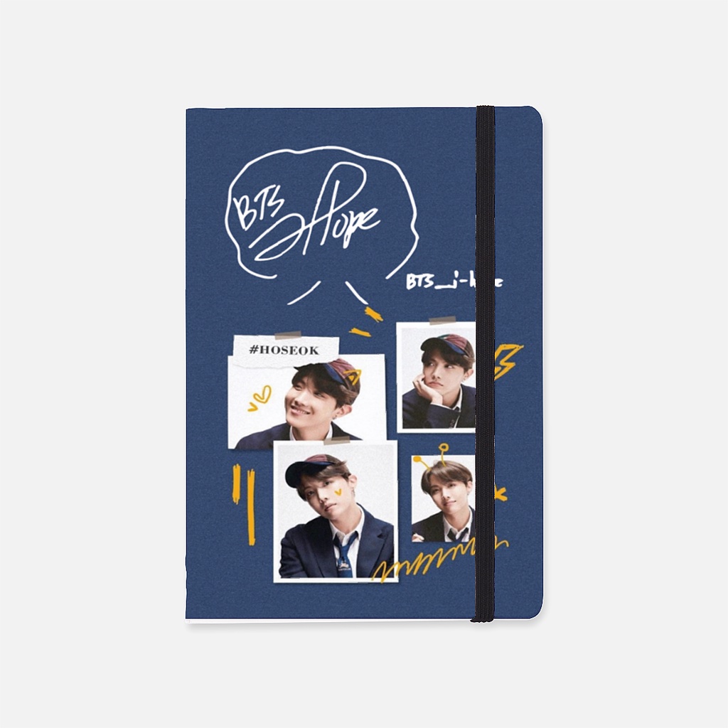 

Soft Cover Notebook J-Hope BTS MOTS7 | gmwm #102
