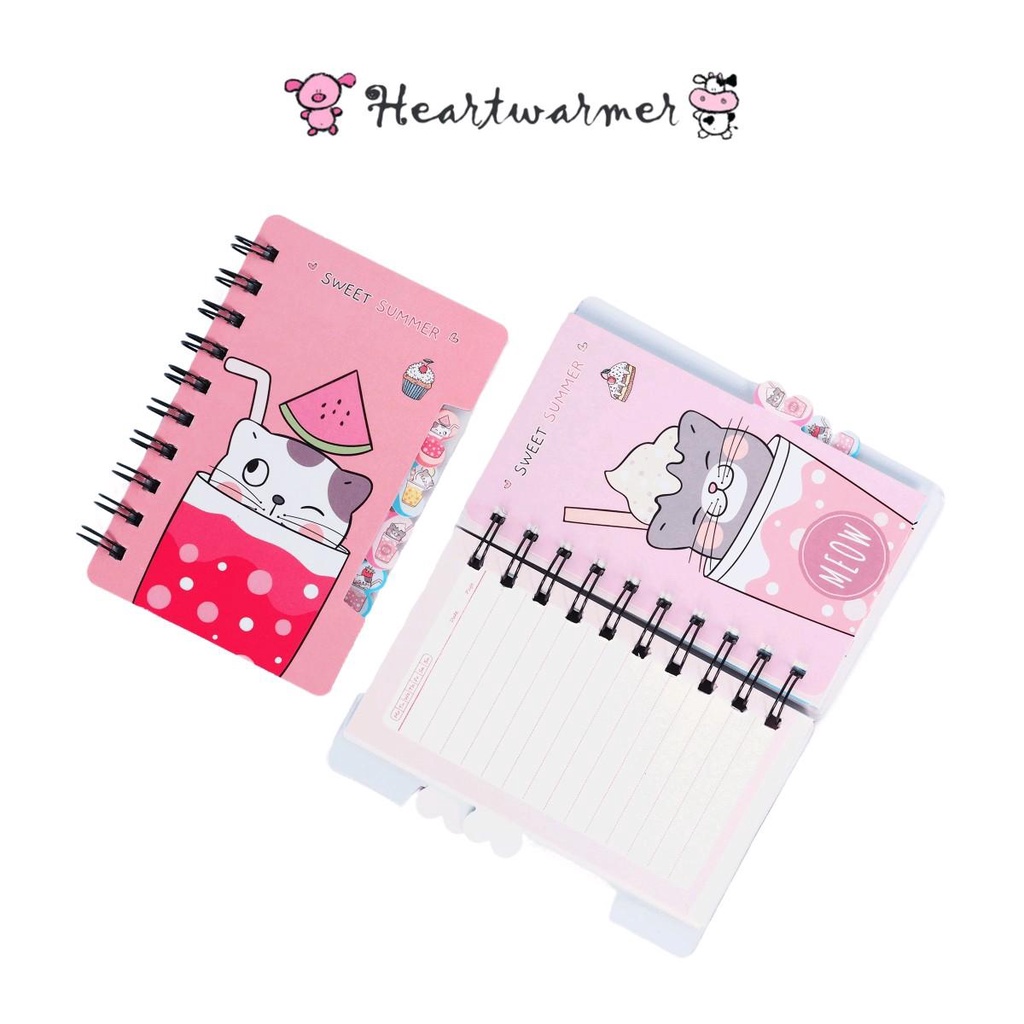 

Note Book Ring Hardcover Sweet Summer Cute
