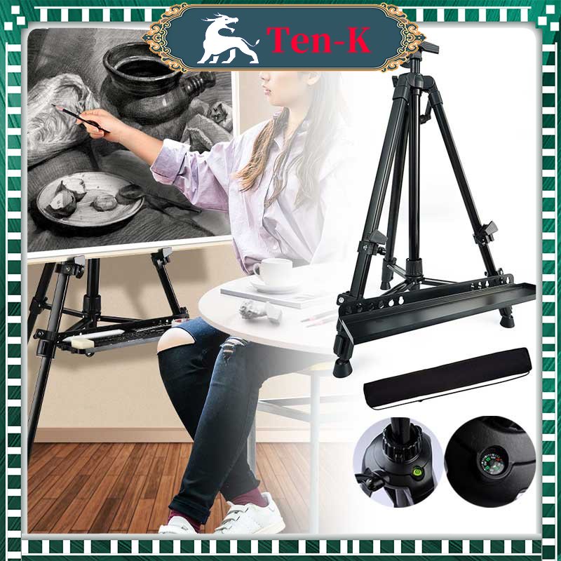 Tripod Banner Tripod Frame Easel Lukis Kanvas Lukisan Easel Melukis Standing