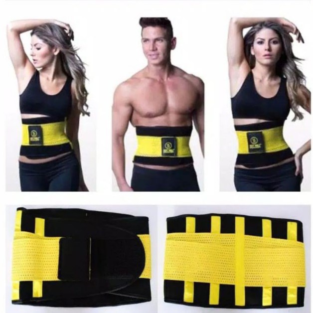 Korset Pelangsing Perut Buncit Pembakar Lemak Pria dan Wanita Hot Shapers Power Belt