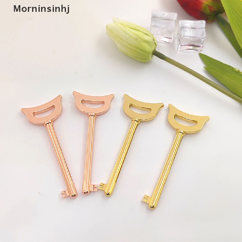 Mornin 1PC Alat Peras Pasta Gigi Stainless Steel Rolling Press Squeezer Dispenser id