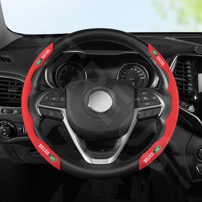 Cover Pelindung Setir Mobil Land Rover Sport Steering Wheel Cover Anti Slip Serap Keringat Untuk Freelander2 Defender Range Rover Evoque DISCOVERY