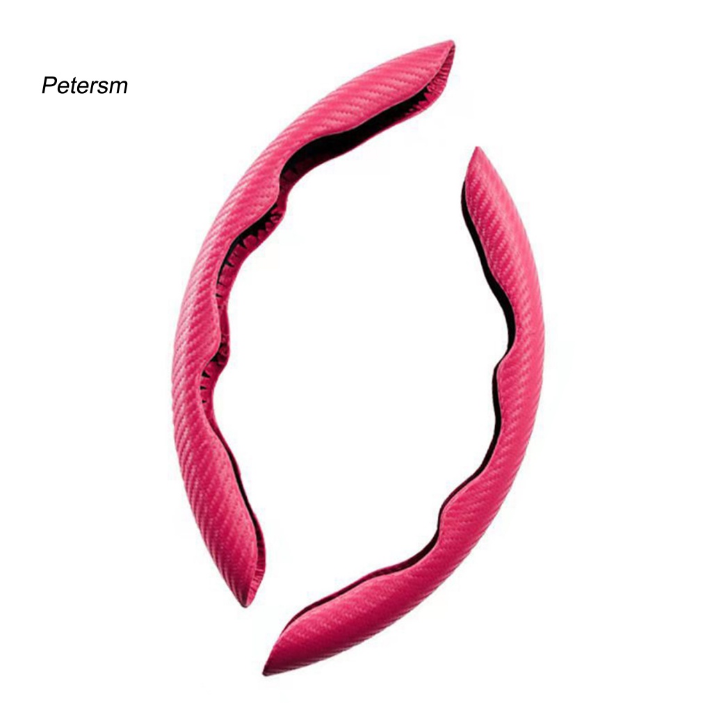 Pp 1set Sarung Setir Nyaman Pelindung Untuk Kendaraan Touch Halus Penutup Setir Mobil Bernapas