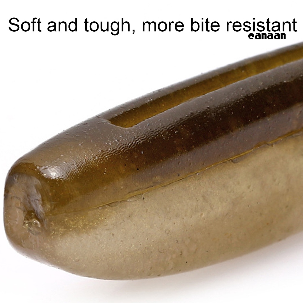 Cnn-20pcs 5.5cm Bercahaya Palsu Lembut Silikon Buatan Umpan Wobbler Ikan Renang Umpan