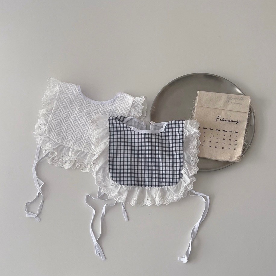 Premium Ruffle BIB SLABBER BAYI SET CELEMEK TATAKAN LIUR ANAK OIMG OBV catalog