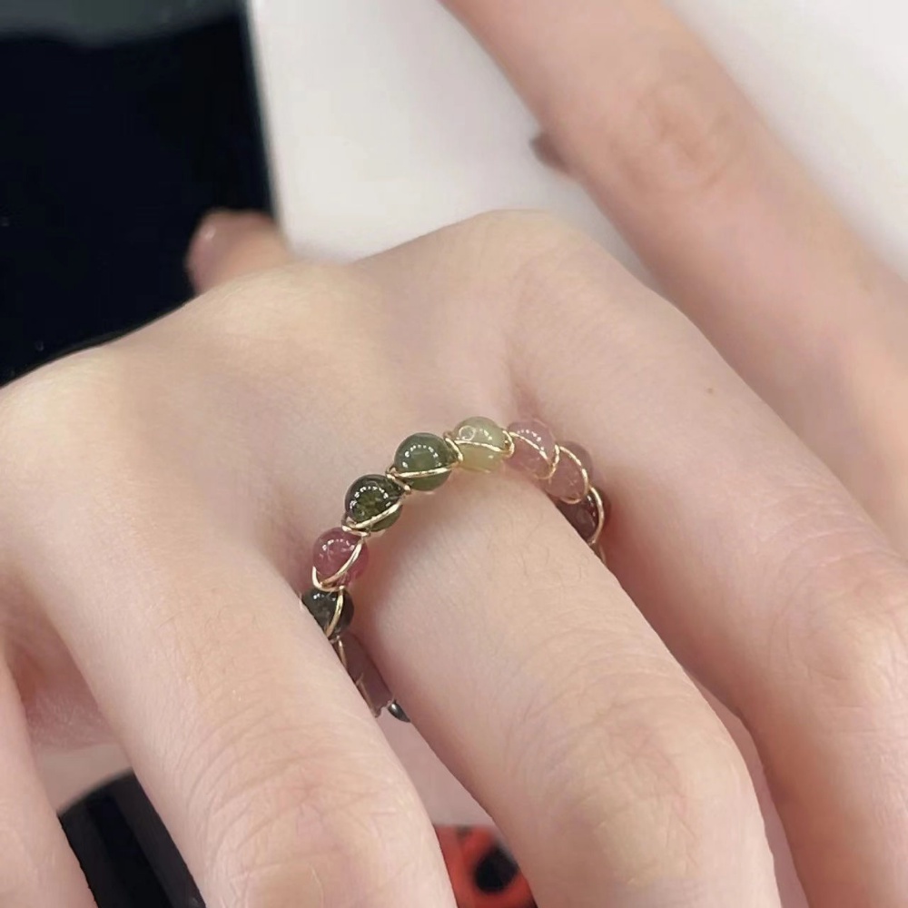 Cincin Duobao Angin Acuh Tak Peduli Perempuan Niche Ins High-end Desain Cahaya Mewah Kepribadian Fashion Jari Telunjuk Sederhana Cincin Cincin Cincin Permen Perhiasan