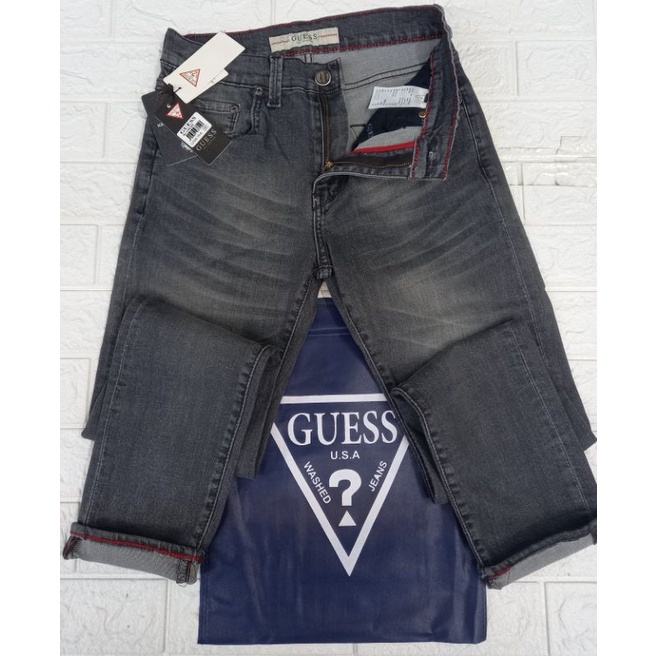 CELANA JEANS PANJANG GUESS PRIA/CELANA PANJANG GUESS/CELANA PANJANG IMPORT PRIA/CELANA PANJANG