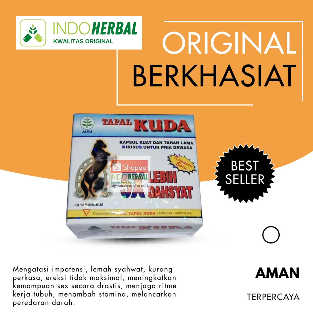 

Suplemen Kesehatan Herbal Tapal Kuda Original Kapsul Obat Vitalitas Pria