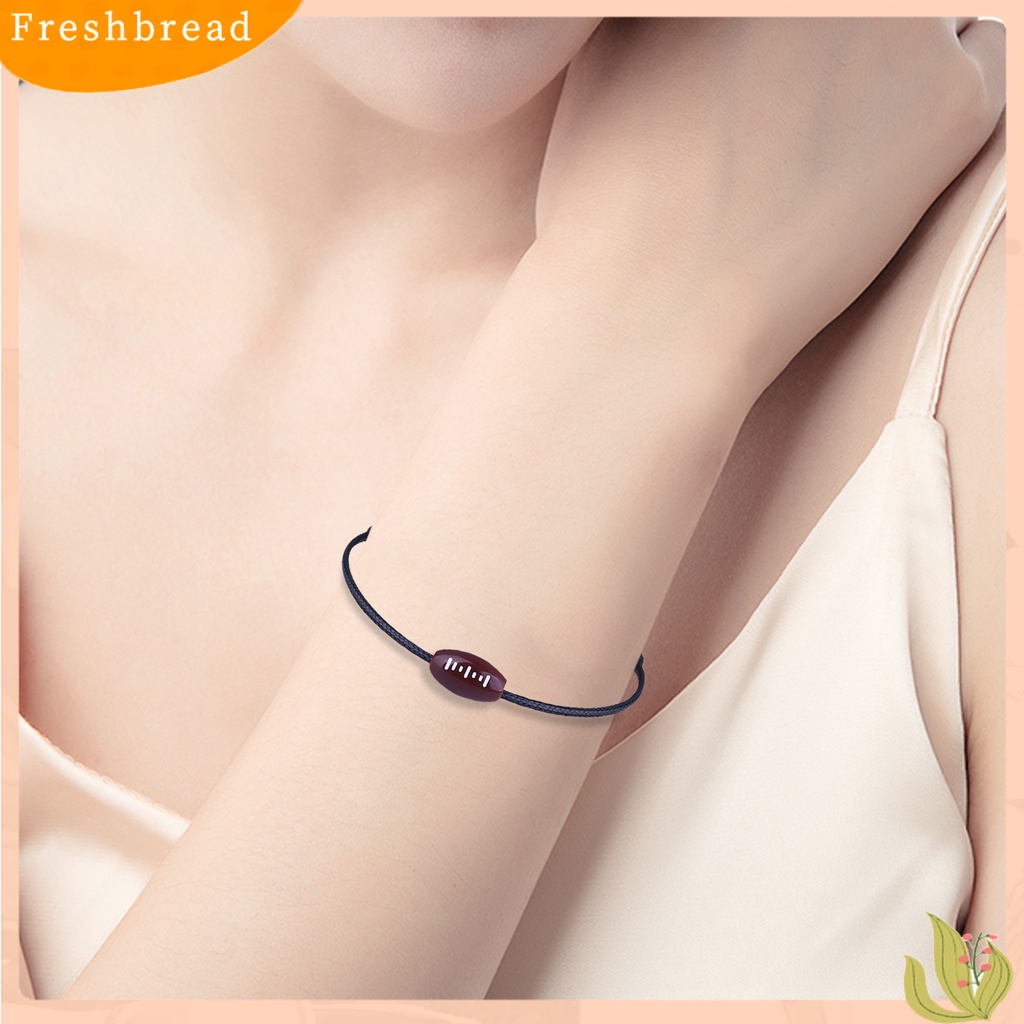 &lt; Freshbread &gt; Sprots Gelang Sepak Bola Dikepang Unisex Adjustable Wax Line Bracelet Fan Gift