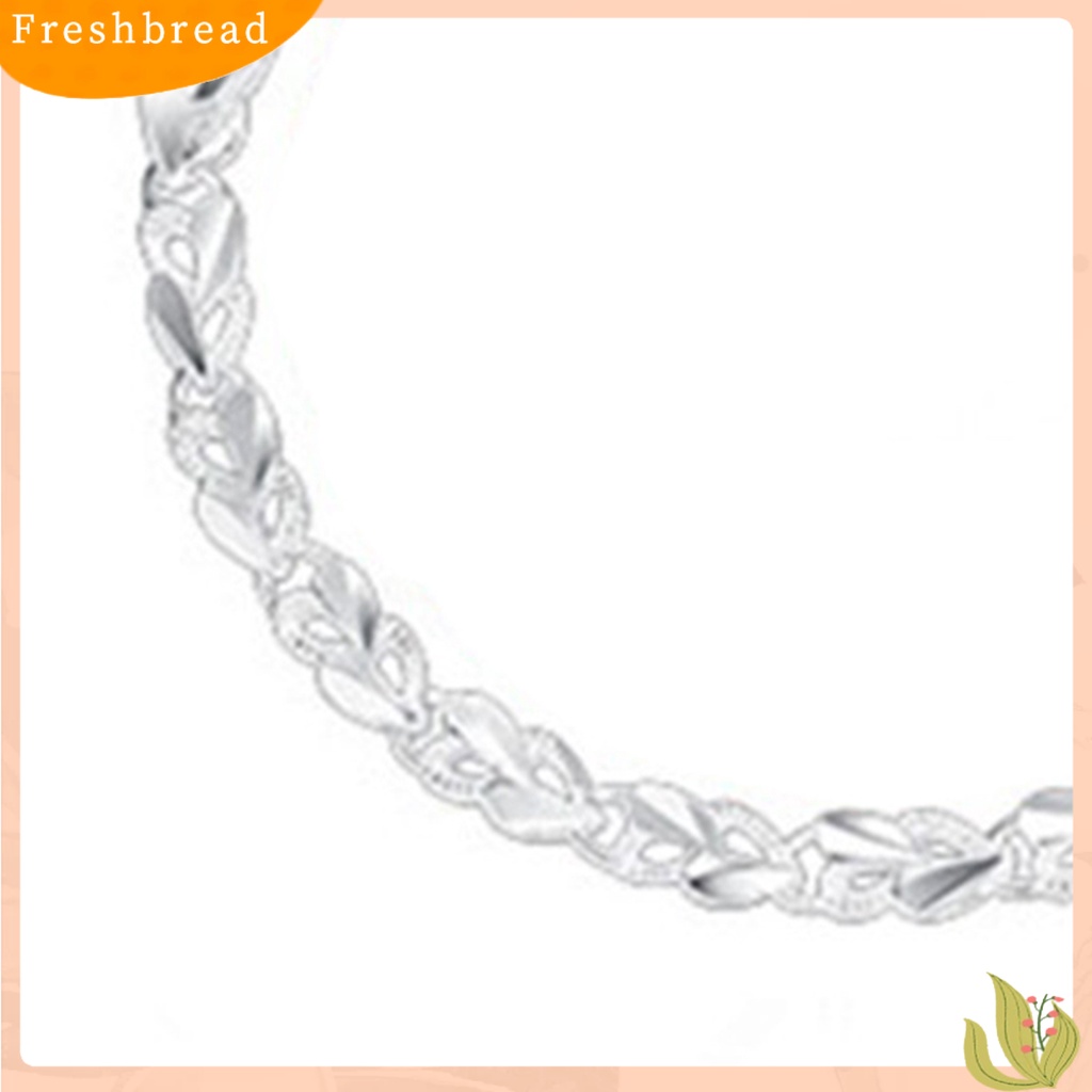 &lt; Freshbread &gt; Gelang Indah Perak Disepuh Alloy Fashion Wanita Bracelets Untuk Hadiah