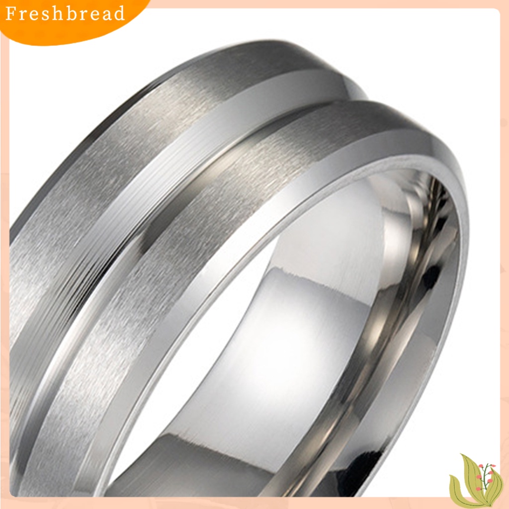 &lt; Freshbread &gt; Halus Menarik Pengerjaan Halus Mengkilap Mata-catching Sehari-Hari Memakai Kokoh Wanita Fashion Perhiasan Cincin