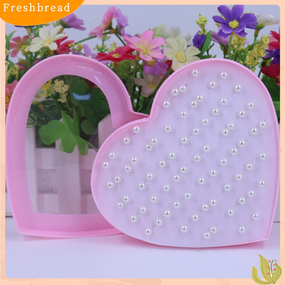 &lt; Freshbread &gt; Perhiasan Telinga Fashion 36pasang Stainless Steel Warna-Warni Lucu Faux Pearls Stud Earrings