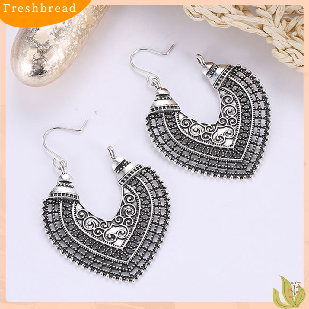 &lt; Freshbread &gt; Anting Wanita Bohemian Alloy Wanita Bohemian Liontin Telinga