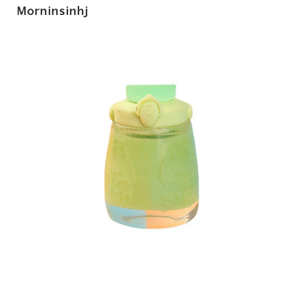 Mornin 2pcs Cangkir Air Mini Luminous Botol Kecil Aksesoris Mainan Lucu Untuk DIY Crafg Bahan Perhiasan Ch Supply Dekorasi id