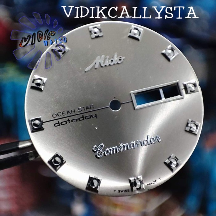 NEW PLAT DIAL JAM TANGAN MIIDO OCEAN STAR COMMANDER DATODAY