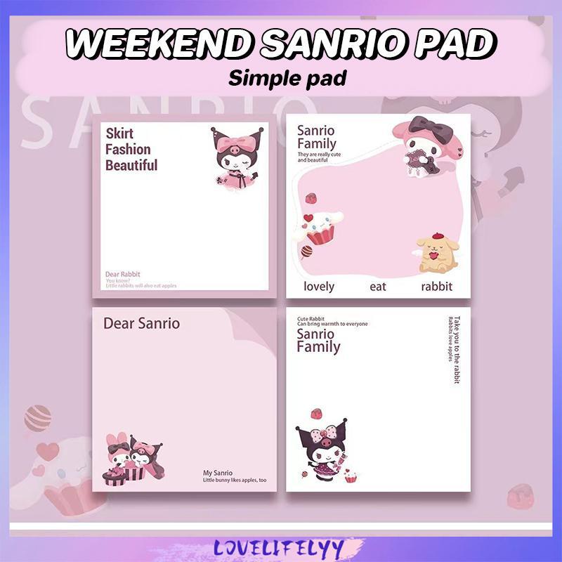 

Sticky Note Buku catatan buku catatan siswa yang dapat disobek catatan tempel dekoratif -LOY