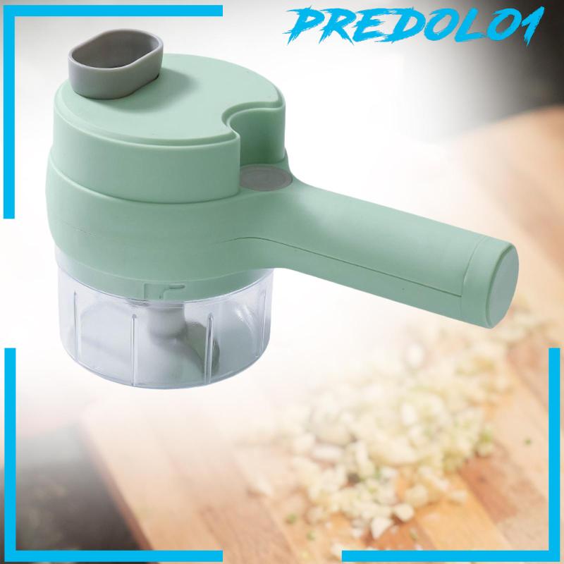 [Predolo1] Garlic Masher Shredder Portable USB Rechargeable Untuk Sayuran Jahe