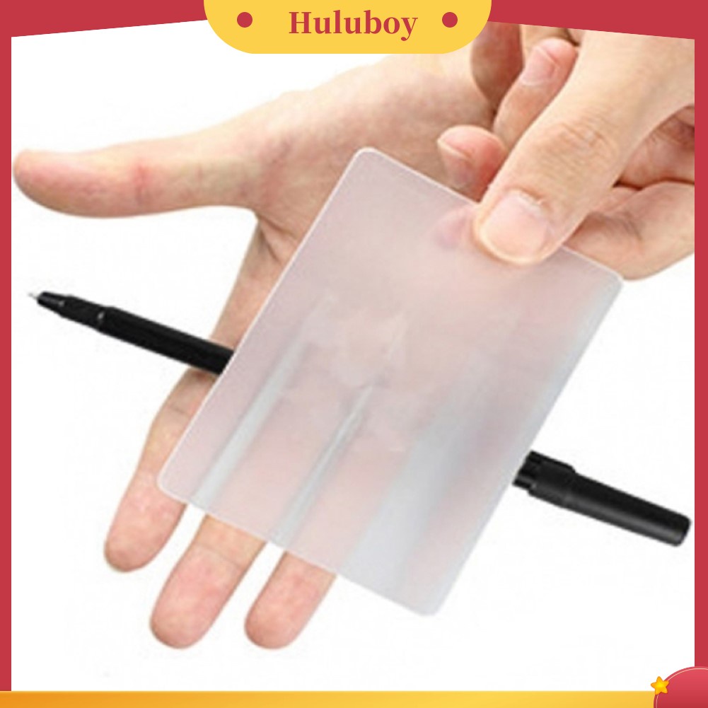 {In Stock} 2Pcs Kartu Gimmick Lensa Lubors Dengan Pen Close-up Alat Peraga Ilusi Panggung Ajaib