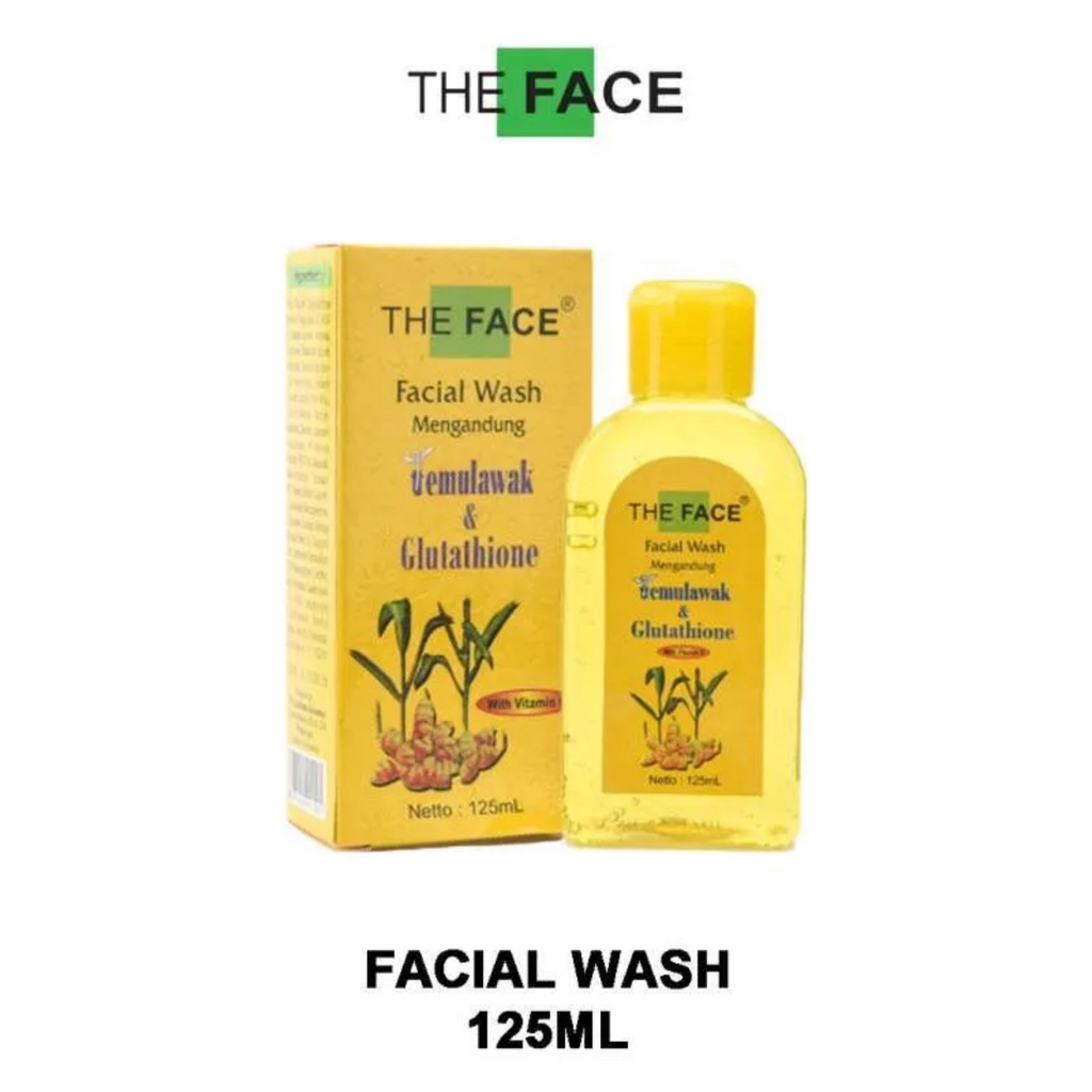 THE FACE TEMULAWAK Facial Wash 125ml - Amaze_Kosmetik