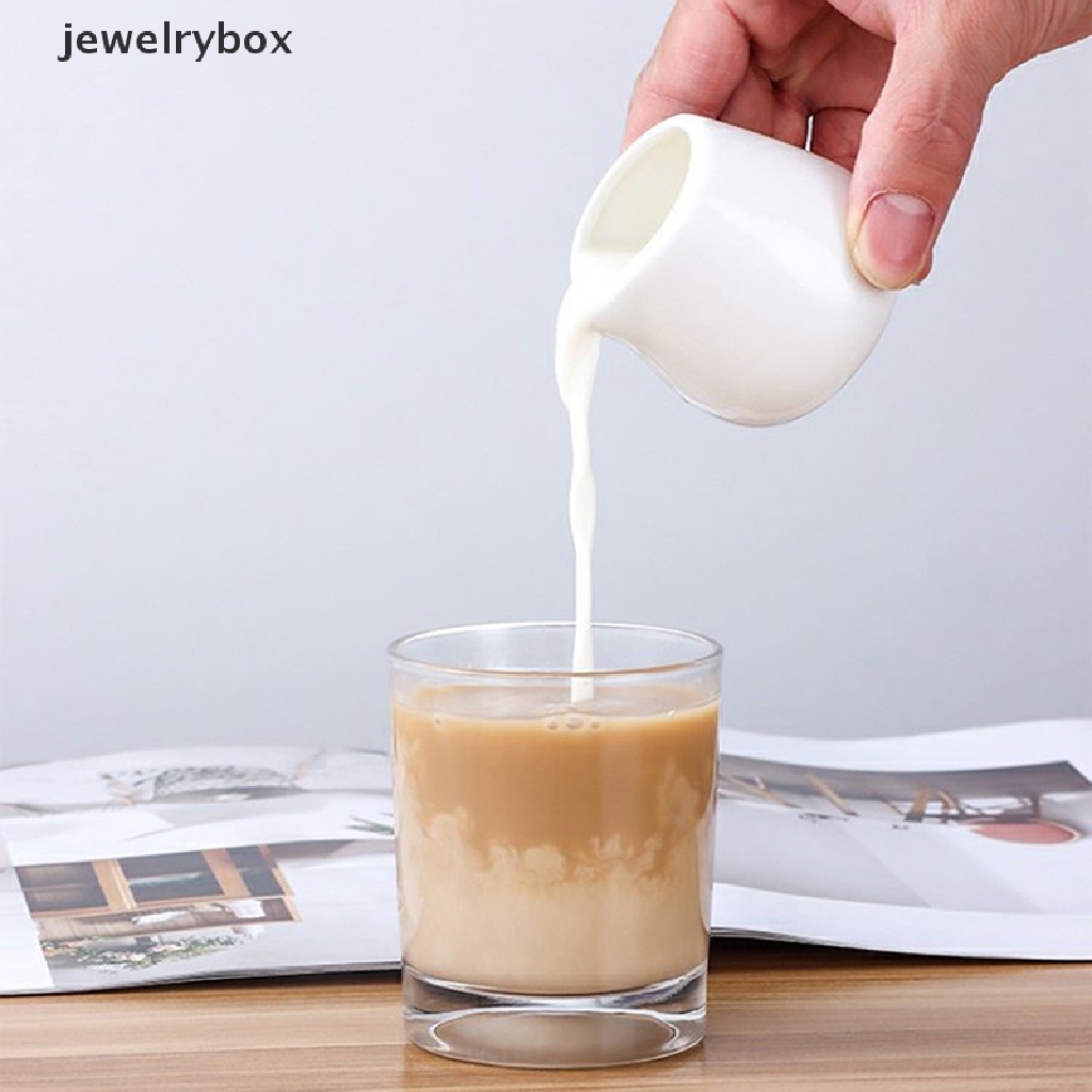 [jewelrybox] 1pc Dispenser Saus Keramik Pitcher Kopi Salad Dressing Cup Server Butik