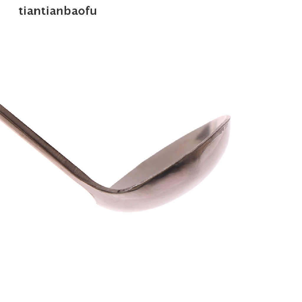 [tiantianbaofu] 1pc Stainless Steel Gagang Panjang Sendok Aduk Es Krim Dessert Scoop Flatware Butik