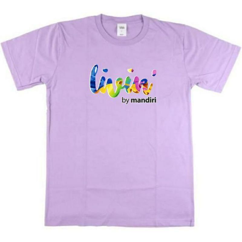 KAOS LIVIN By mandiri-BAJU LIVIN By mandiri