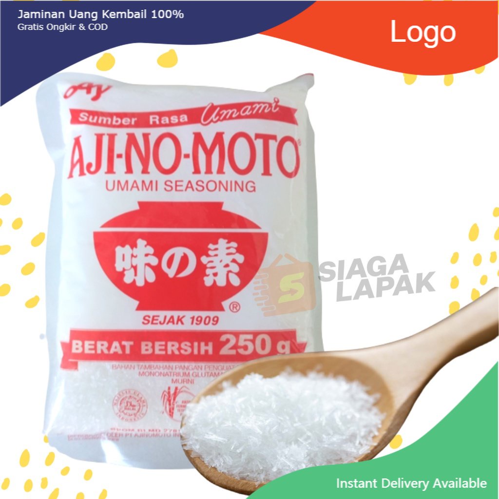 

Micin ajinomoto MSG Penyedap Rasa 250gr (ikannus_shop)