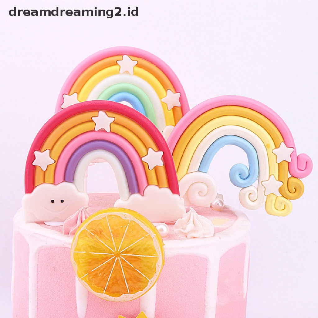 (hot) Balon Hujan Hiasan Kue Bintang Awan Cupcake Sofa Decor Dekorasi Pesta Ulang Tahun//