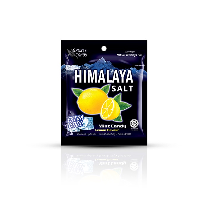 

BIG FOOT HIMALAYA SALT - Permen Mint Rasa Lemon dengan Garam 15g