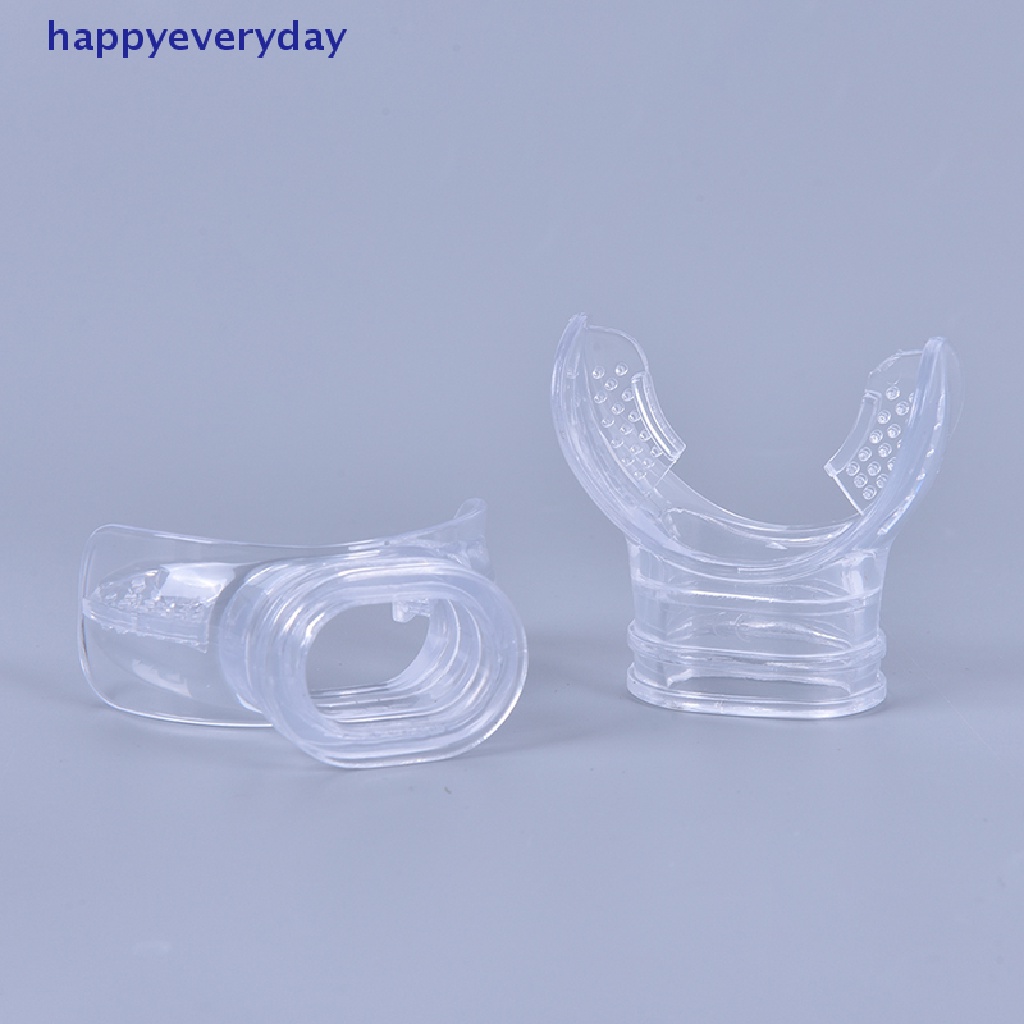 [happy] 1pc Tabung Selam Snorkeling Silikon Bening Underwater Diving Tube Aksesoris Renang [ID]