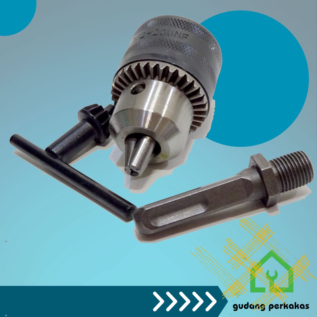 adapter bor sds ke kepala bor chuck 13mm