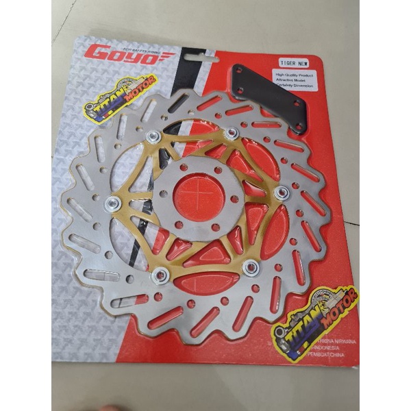 PIRINGAN CAKRAM DEPAN LEBAR FLOATING TIGER NEW TIGER REVO