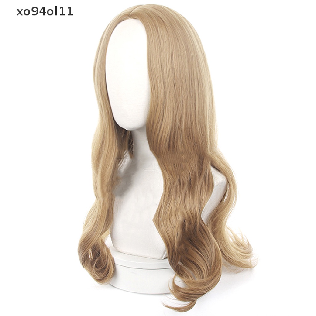 Xo M3GAN Cosplay Wig Rambut Panjang 60cm Tahan Panas Sintetis Halloween Role Wig OL