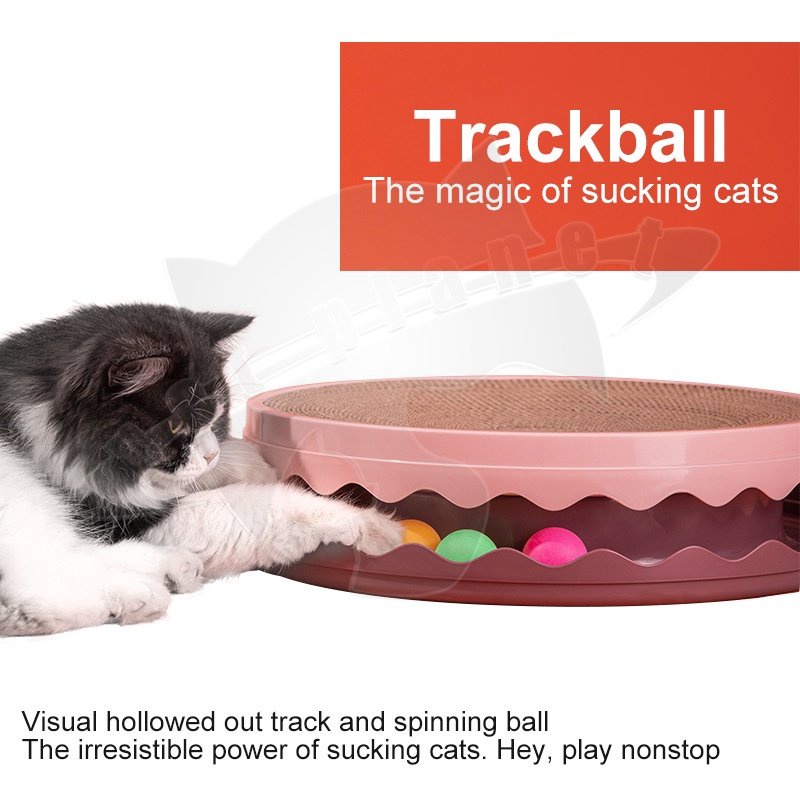 Cat Scratcher Box Cakaran Kucing Garukan Kucing Besar Jumbo Papan Garukan Kucing Mainan Kucing