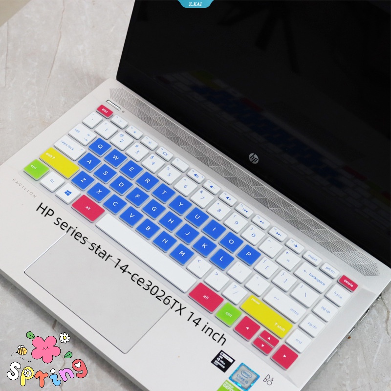 Full Set Keyboard Film Untuk Laptop HP Series Star 14-ce3026TX 14inch Silikon Film Pelindung Anti Air [ZK]