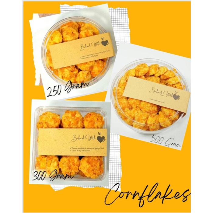 

DELPH- ANEKA KUE KERING, NASTAR CASTENGEL CORN FLAKES COKLAT CHIP COKLAT MEDE - CORN FLAKES, 250ML BULAT TERMURAH