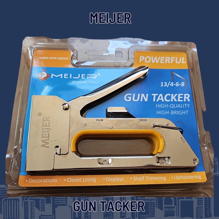 Staple Staples Steples Gun Tembak MEIJER Gun Tacker 4 6 8mm