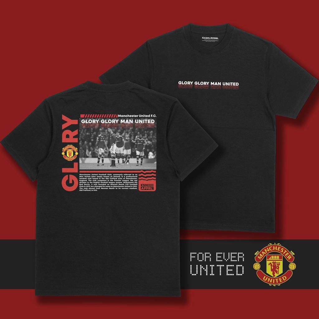 [COD] Kaos Manchester United "Manchester United Streetwear" - Kaos Manchester United/Kaos Bola Manch