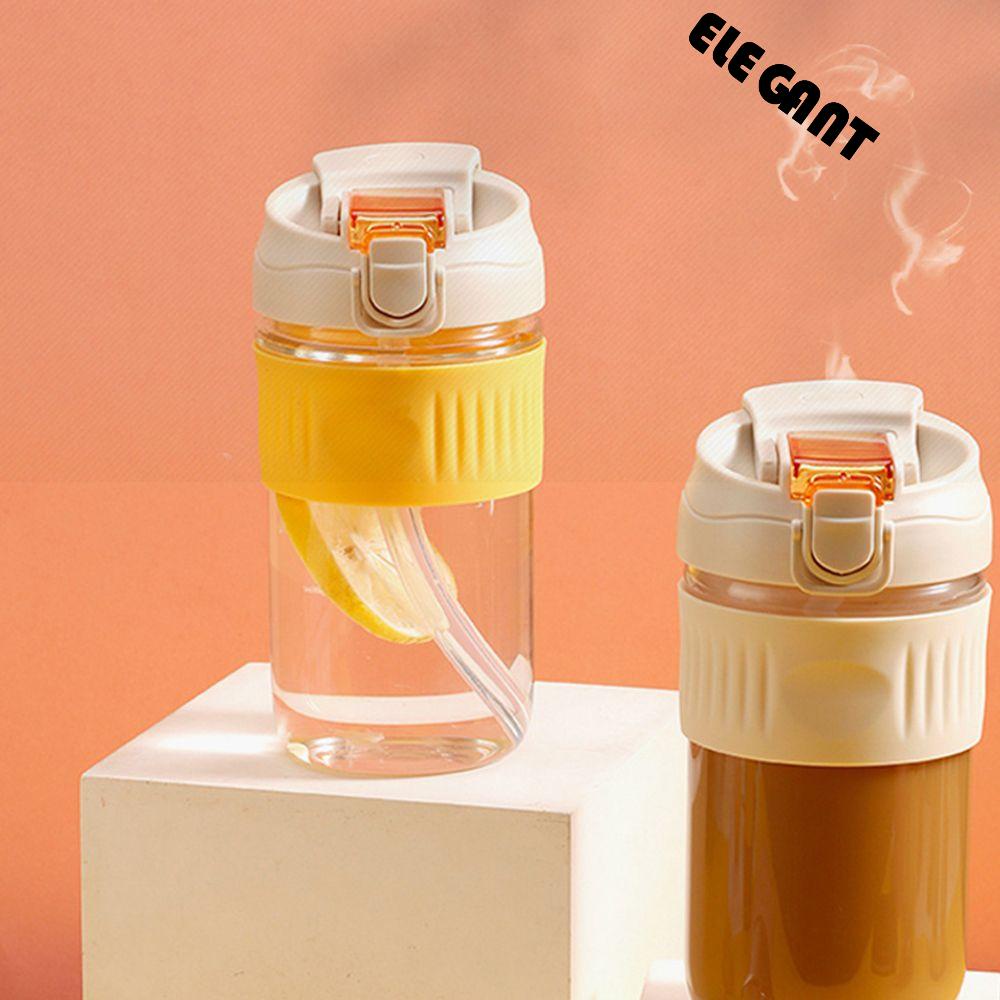 [Elegan] Botol Air Kapasitas Besar Dengan Penutup Bounce Sealing Lid Juice Milk Tea Cup Untuk Travel Sekolah Mug Kopi Kebugaran Cangkir Air