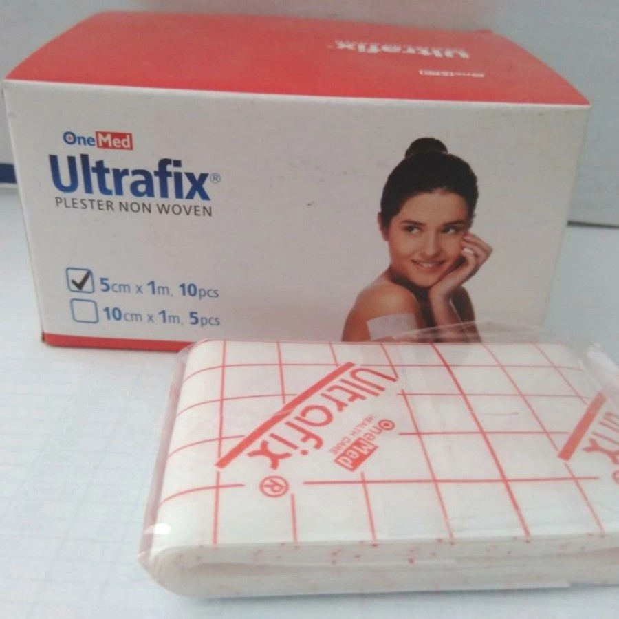 Ultrafix 5cm x 1m OneMed / Plester Penutup Luka Non Woven Onemed isi 10's