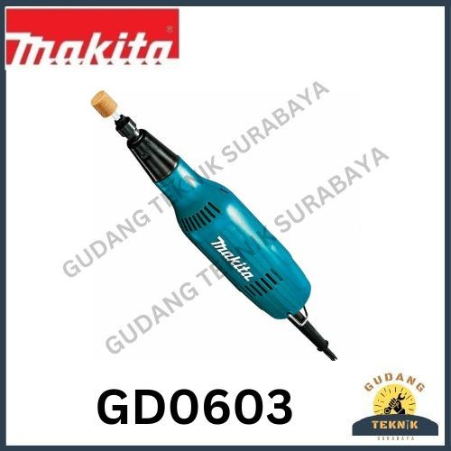 MAKITA GD0603 / GD 0603 Mesin Gerinda Botol Tuner Die Grinder 6mm