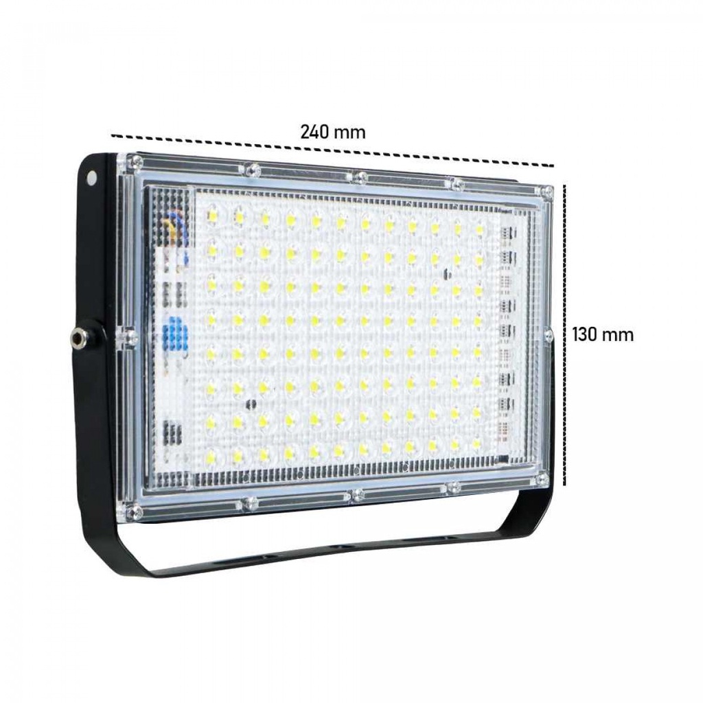 Lampu Tanaman 2PCS LED Floodlight Hidroponik 100W Cool White