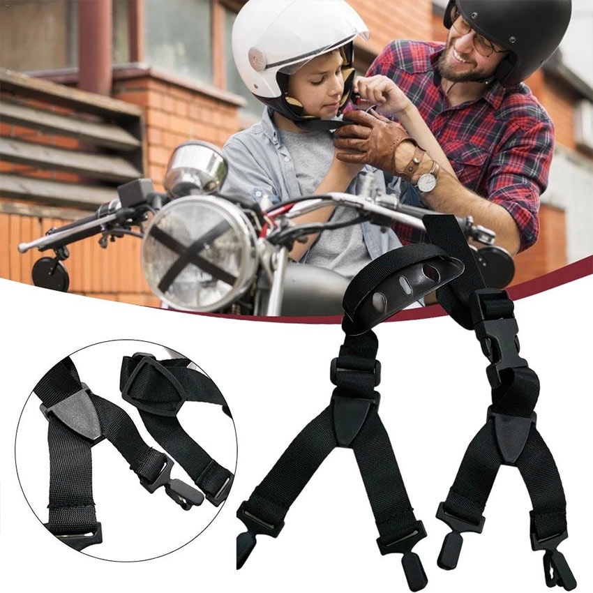 Tali Dagu Helm Safety 4 Titik Model Y / 4 Point Helm Chin Strap / Tali Helm Safety / tali Dagu Helm