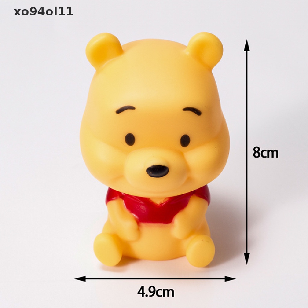 Xo 1Pc Anime Figure Disney Winnie The Pooh Tigger Piglet Patung Koleksi Boneka OL